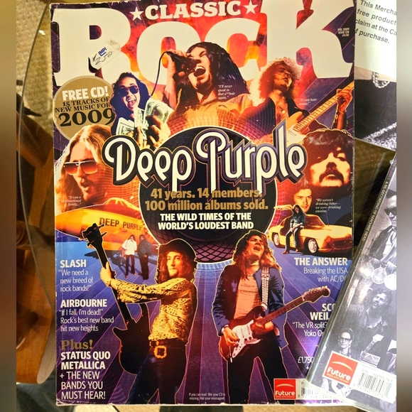 Vintage collection of Deep Purple tribute magazines. - Picture 3 of 7